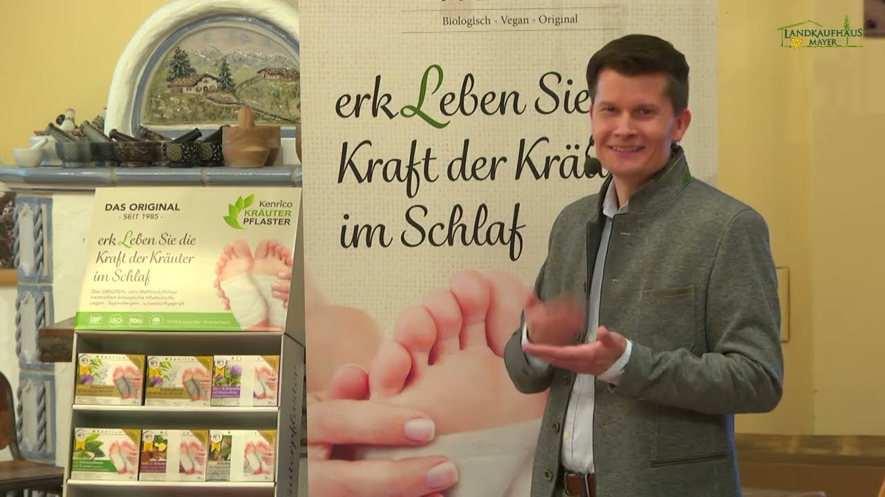 Vortrag im Landkaufhaus Mayer: "Entgiften - Der sanfte Weg zur Körperreinigung" - Kenrico Kräuterpflaster | GEDOKU GmbH